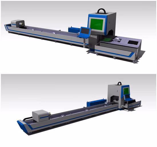 Stainless Steel Aluminum Copper CNC Sheet Metal or Tube Pipe Fiber Laser Cutting (Cutter) Machine