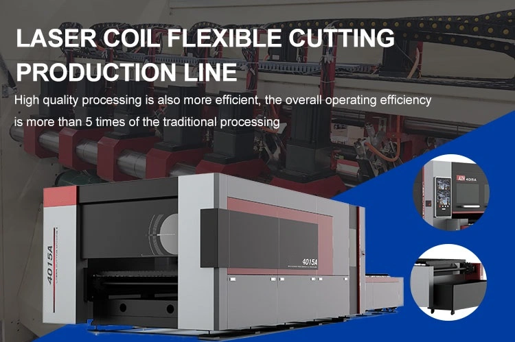 Enclosed Coil Automatic Feed Laser Cutting Machine with Conveyor Cutting Platform