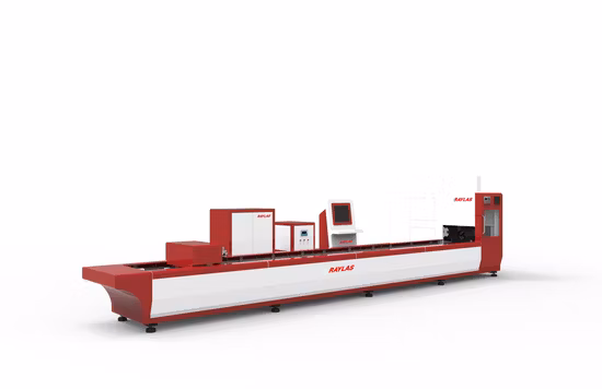6000mm Professional Pipe Laser Cutting Machine Round Tube and Square Tube Pipe Cutting Machine for Stainless Steel Carbon and Aluminum