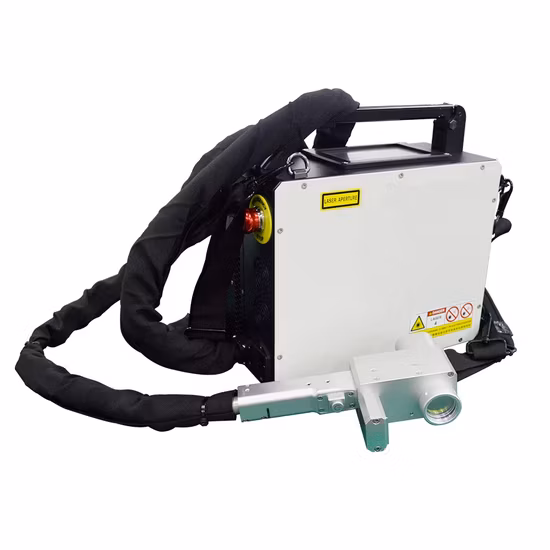 Hand Held Pulsed Fiber Laser Cleaning Machine Laser Rust Removal Portable Laser Cleaning Machine