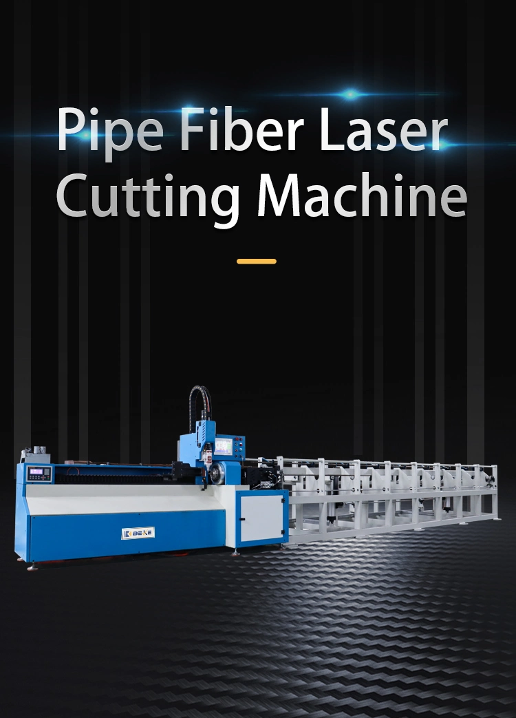 Beke 1000W Small Pipe Fiber Laser Cutting Machine High Precision Iron Tube Cutter Machine