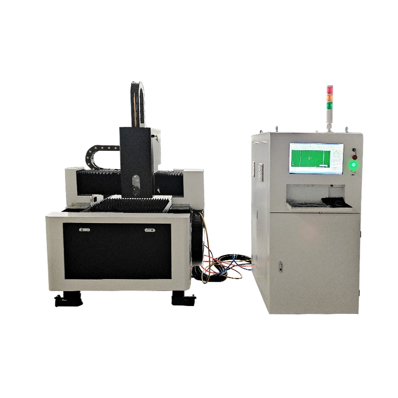 600*600mm Mini CNC Laser Cutting Machine 1000 Watt / Mini Fiber Laser Cutter for Metal Small Metal Laser Cutting Machine