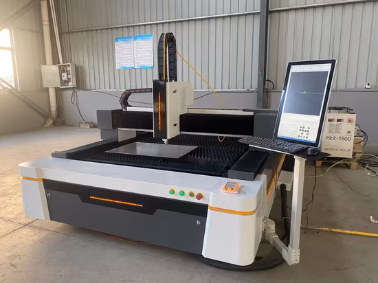Coil Automatic Feed Laser Cutting Machine with Conveyor Cutting Platform