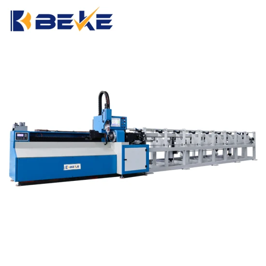 Beke 1000W Small Pipe Fiber Laser Cutting Machine High Precision Iron Tube Cutter Machine
