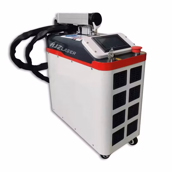50W 100W 200W 500W Backpack Portable Handheld Fiber Rust Removal Pulsed Laser Cleaning Metal Machine