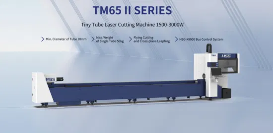 CNC Small Laser Cutting Machine Metal Tube Fiber Cutter 1500W
