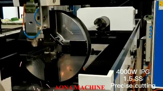 CNC Square Metal Tube Pipe Laser Cutting Machine